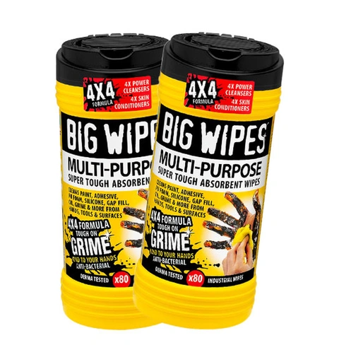 BIG WIPES 4x4 Multi - 80 tørk